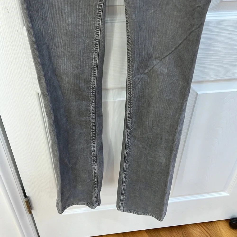 J. Crew Gray Corduroy Skinny Jeans, Size 0R